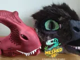 SAURIAN Fursuit Head Frame-5