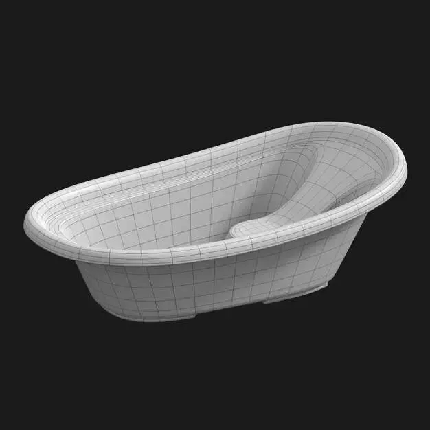 Modern Cozy Bathtub / 3d.tosa.io