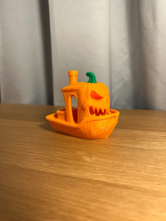 3D Printer Files | 3MF File | Jack-O’-Lantern Benchy | Creality Cloud