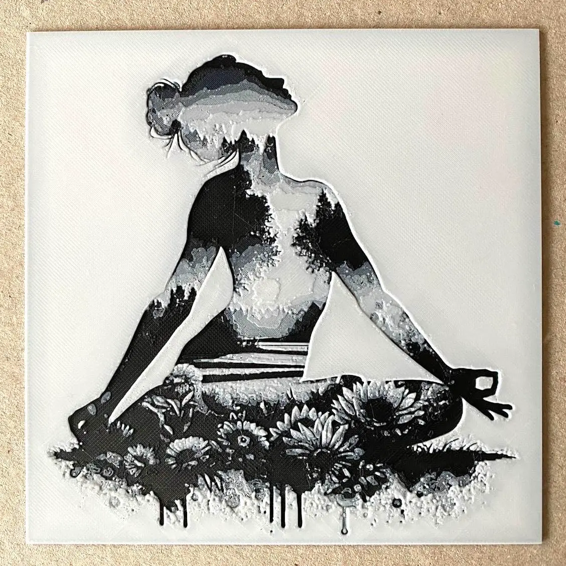 Yoga and Nature Hueforge