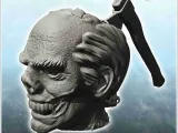 Mug with zombie skull with axe (28) - beer can holder-0