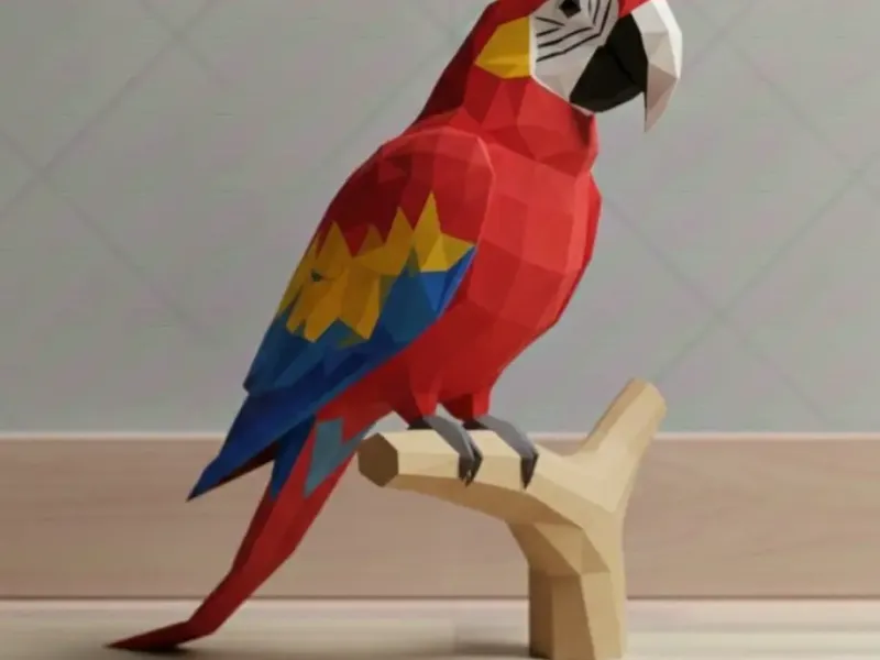 マカオ - ローポリ