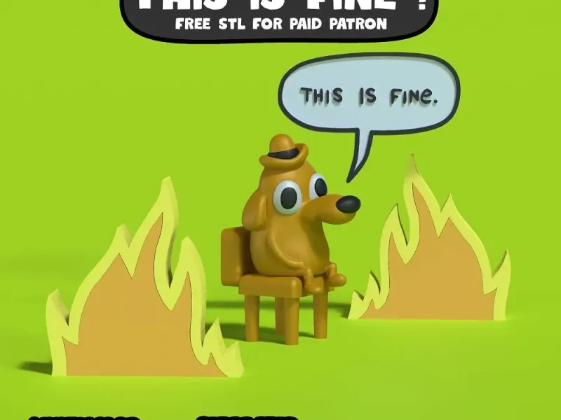 This is fine Meme