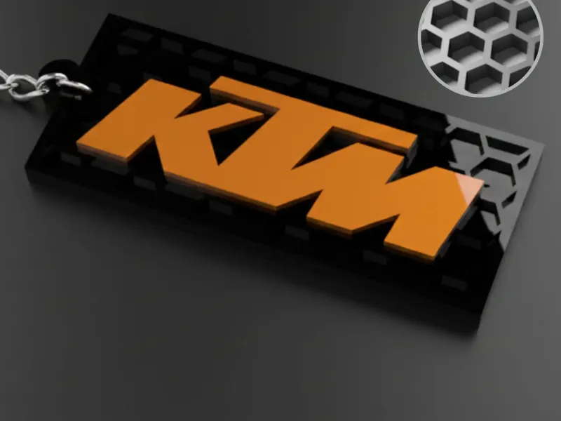 Portachiavi con logo KTM