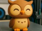 Puffu – Owl | Cute Chibi 3D Printable Figure-0