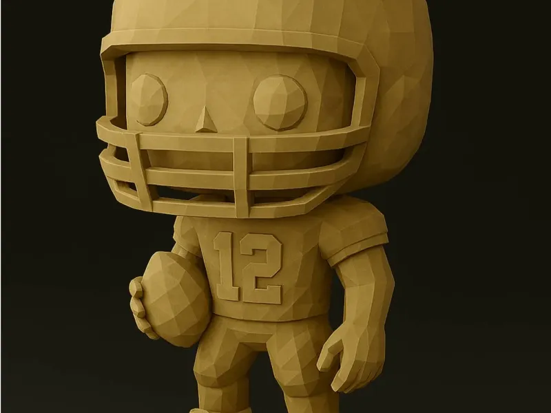 Fantasy NFL Champion Trophy – Customizable Edition