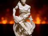 Doomed Warrior Miniature-0