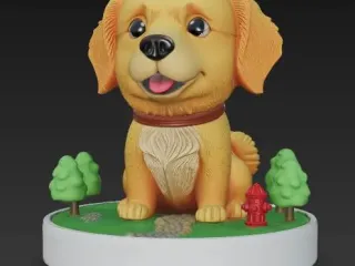 Golden Retriever Chibi