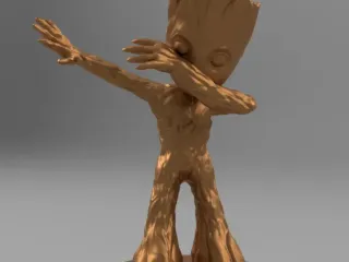 Baby Groot Dab