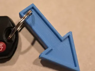 Arrow keychain