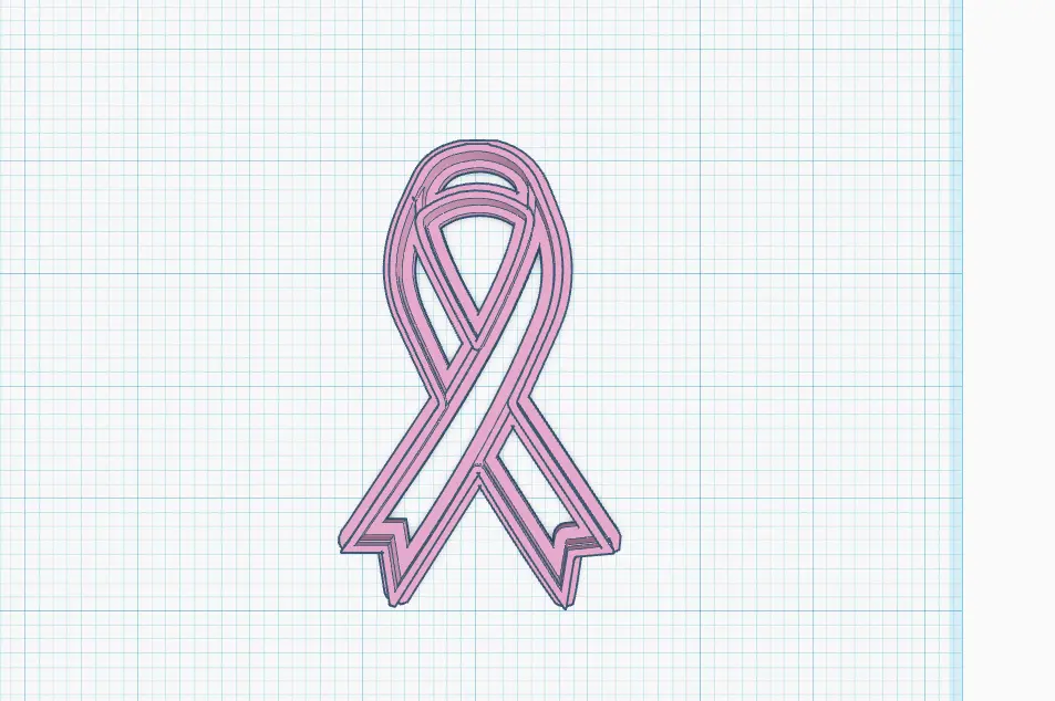 Awareness Ribbon Cookie Cutter (Stimwares)