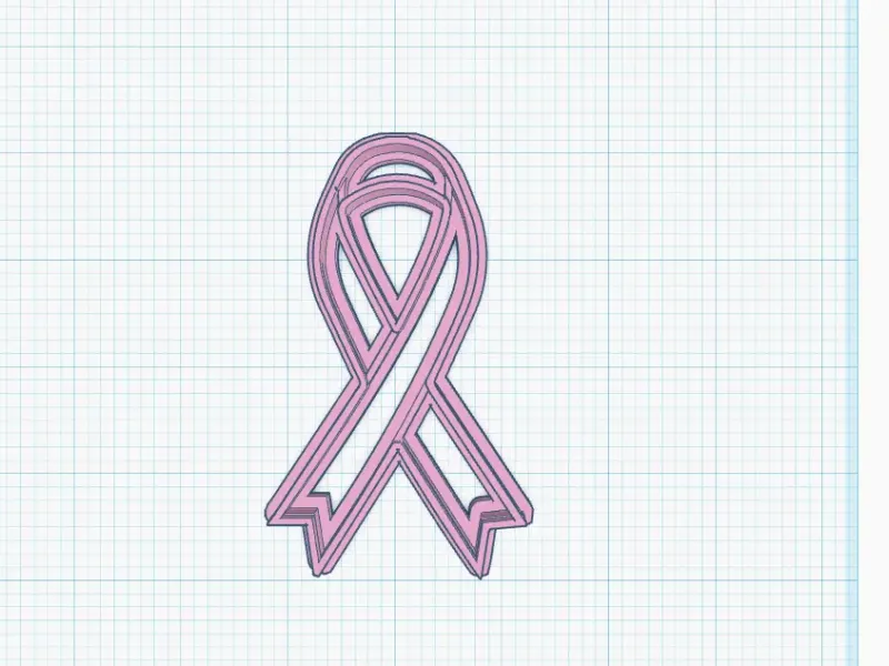 Awareness Ribbon Cookie Cutter (Stimwares)