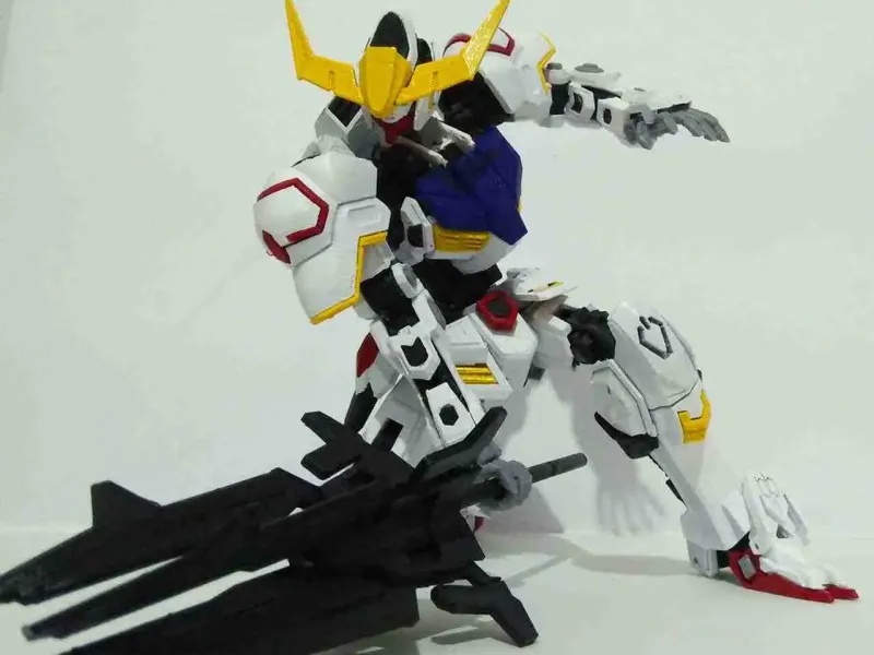 3D-Druck ActionFigur TAUROS (BASIERT AUF GUNDAM BARBATOS)