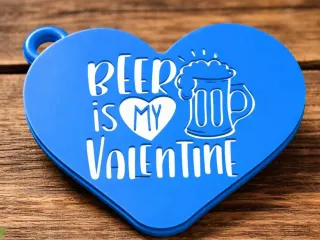 Valentines Day Keyring