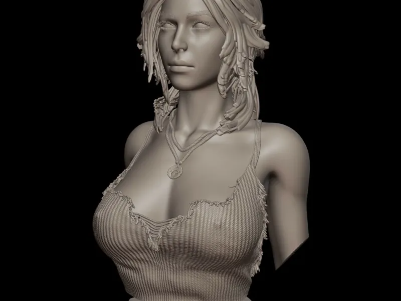 (FREE) LARA CROFT 2013 BUST