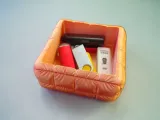 PuffStack - Stackable Quilted Catch-All Tray-2