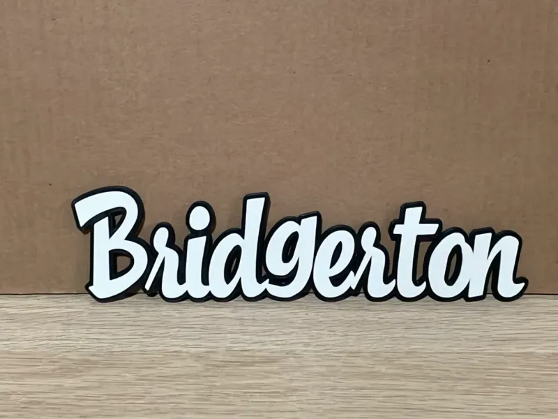 Letrero bridgerton