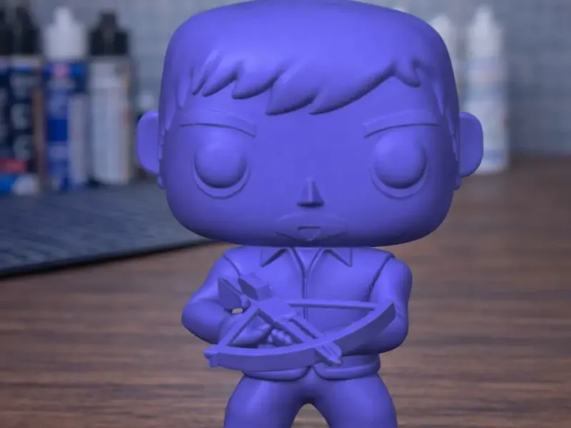 The Walking Dead Daryl Chibi Figure