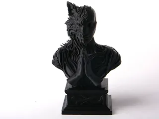 Fox Spirit Bust Sculpture - Fantasy Decor