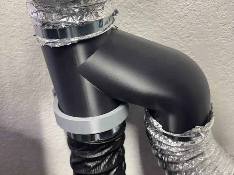100mm Exhaust Directional Tee