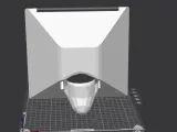 Lithophane night light frame-2