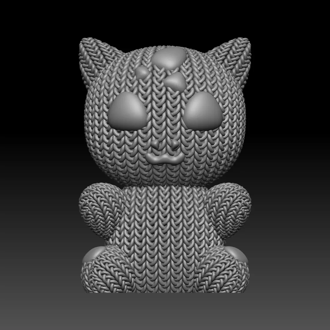 Knitted Bulbasaur
