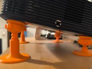 Multipurpose adjustable legs (height and angle)