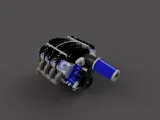 CHEVY LS3 ENGINE desk model-1