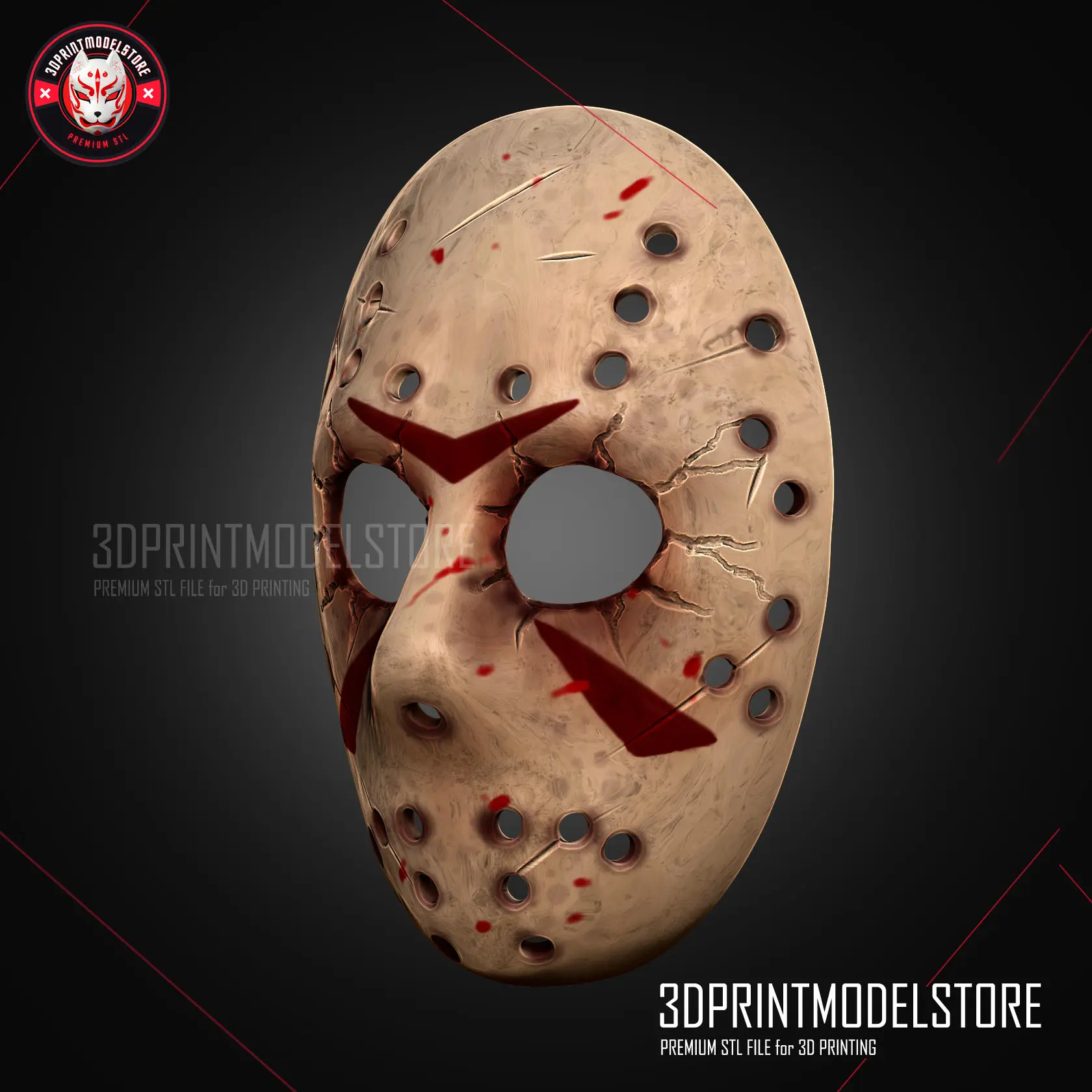 Máscara de Jason Sexta-feira 13 Halloween Cosplay