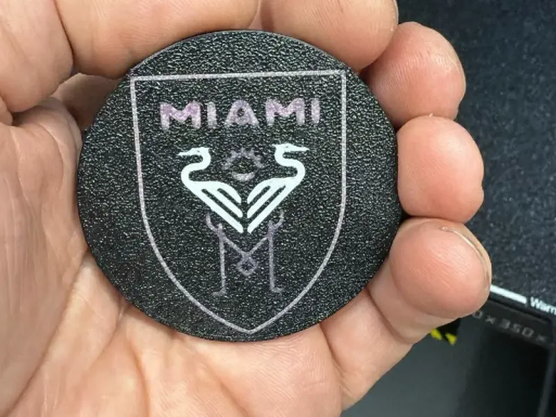 Miami Soccer backpack Clip
