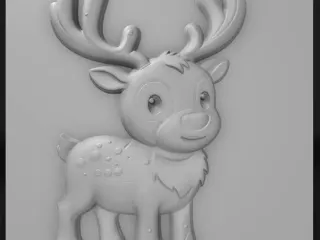 animated reindeer