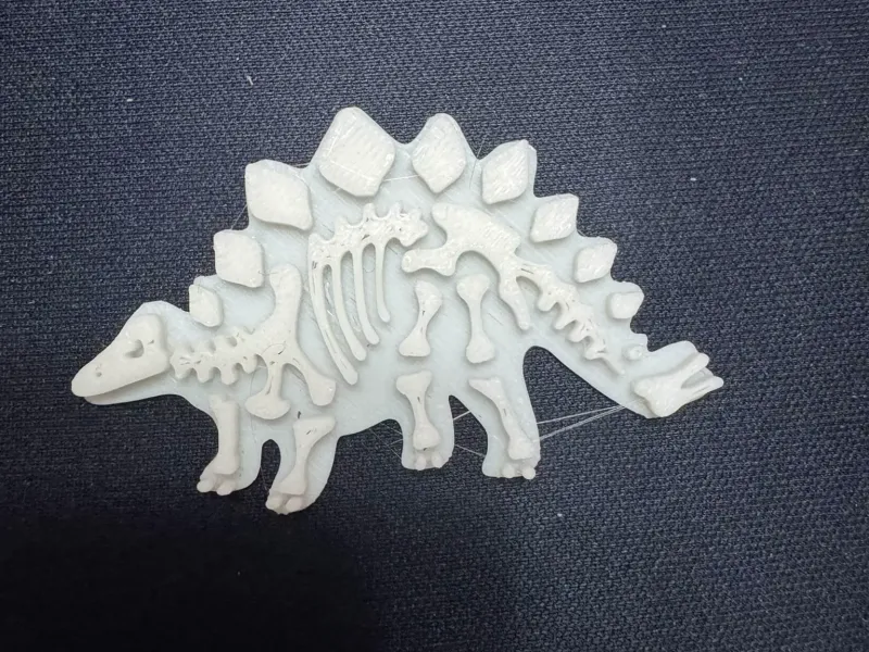 molde stegosaurio
