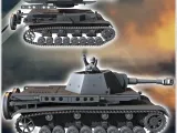 Heuschrecke IVb Grasshopper 10.5cm - miniatures ww2 vehicle-6
