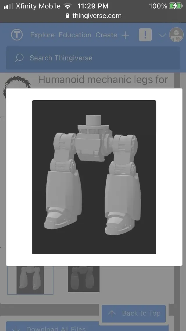 Giant Robot Waist