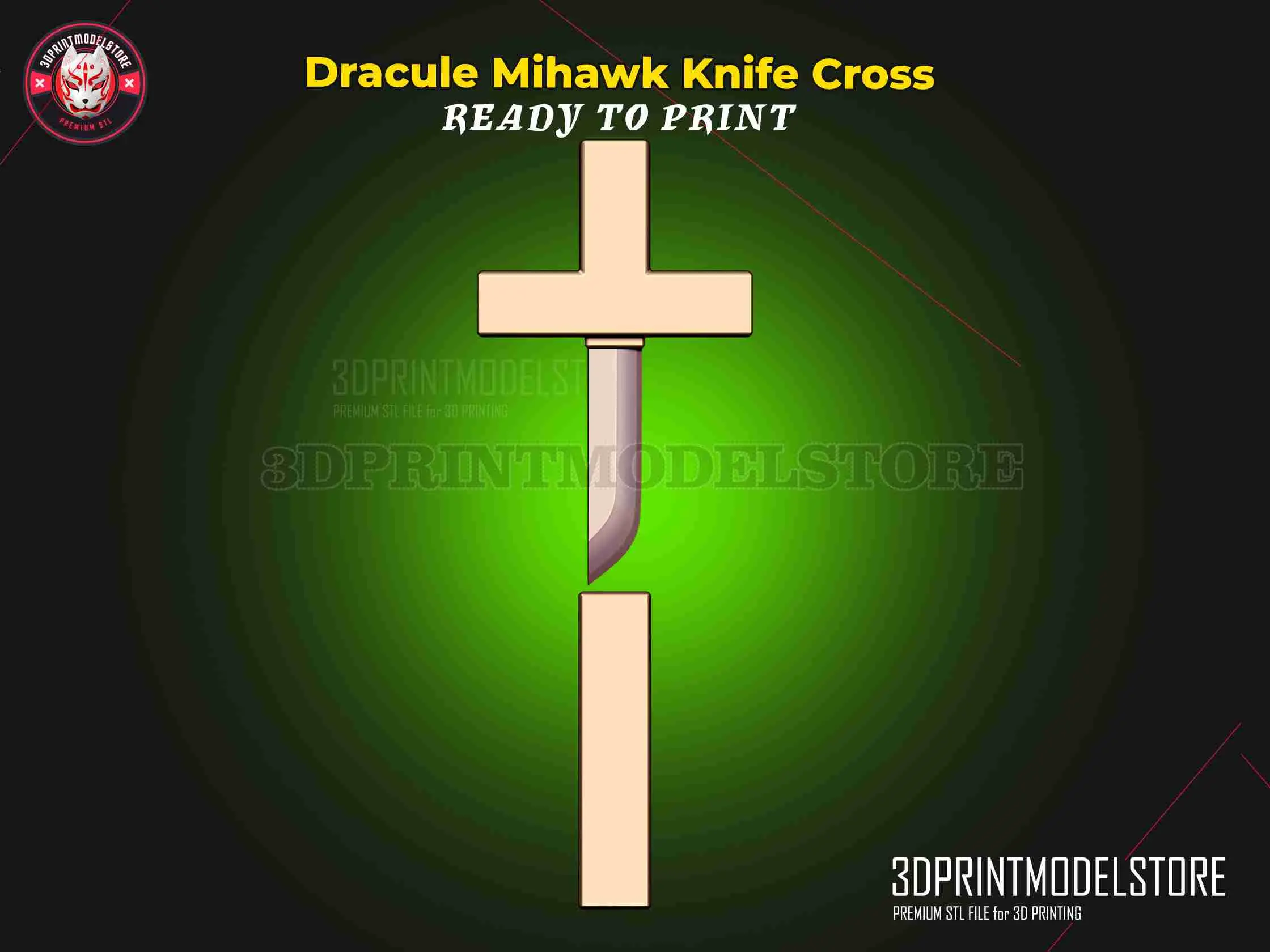 Kogatana-Messer Cross Mihawk Waffe - One Piece Live Action