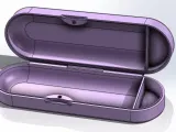 Glasses Case with Earring Storage-1