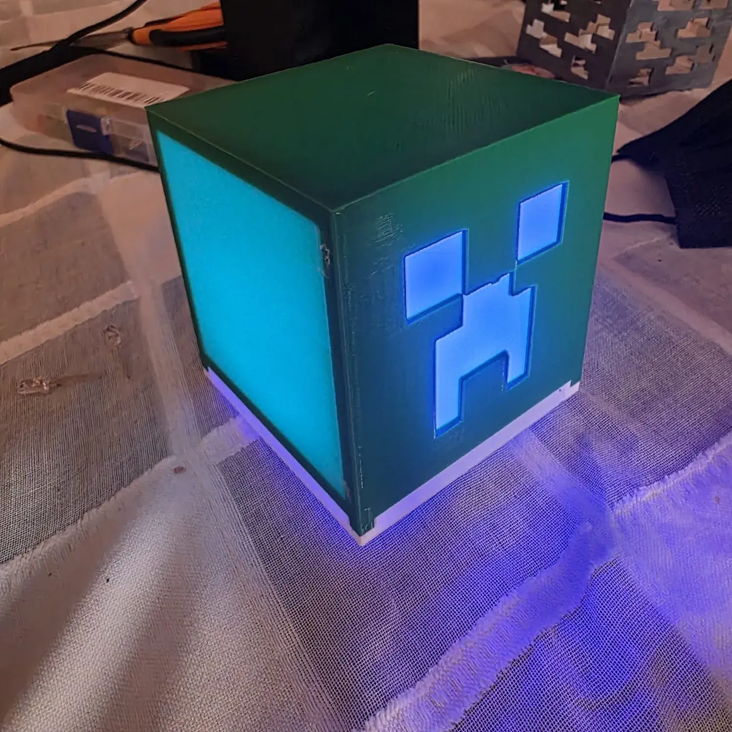 Lamp Creeper Minecraft