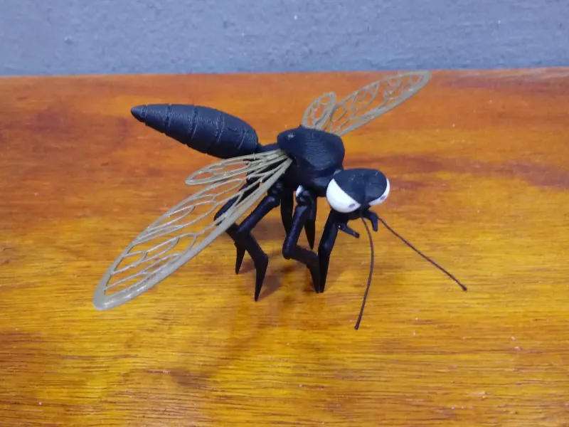 Angry Wasp, Articulated