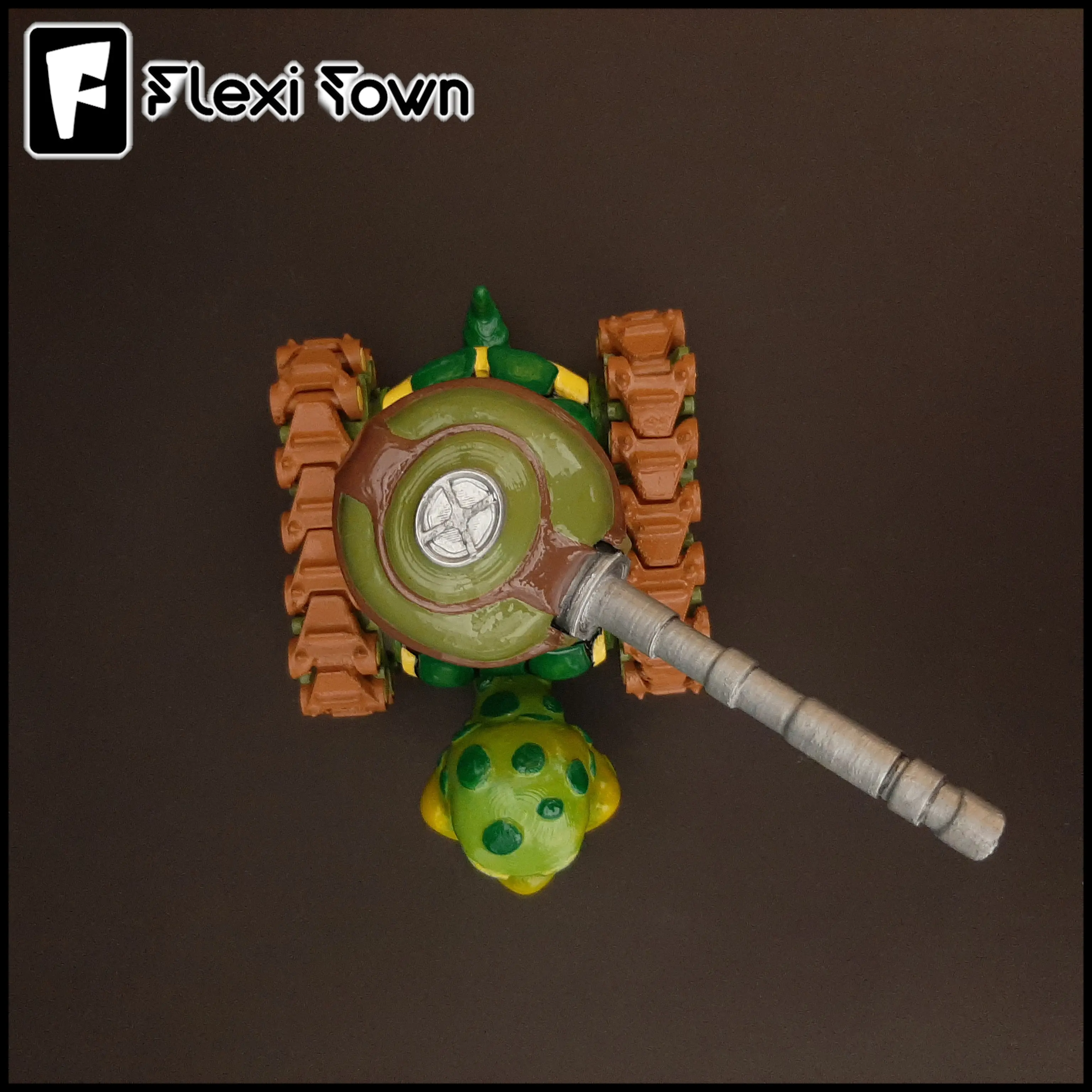 Flexi Print-in-Place Tank Turtle