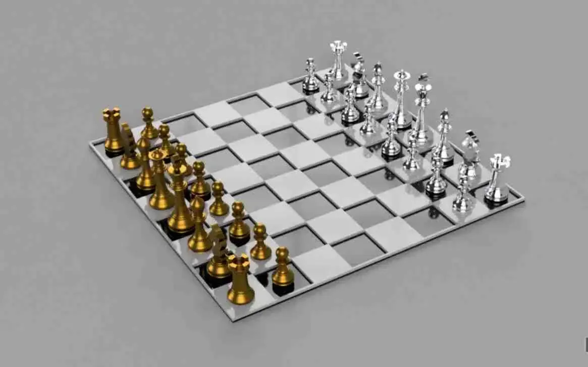 Chess 3D Printed