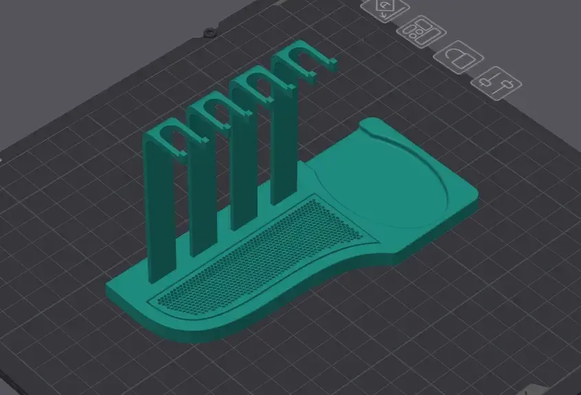 Toothbrushes stand