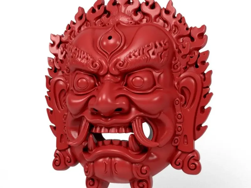 Tibetan wall decoration