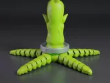 Aliens Articulados 3D – Kang y Kodos de Los Simpson | Modelo-2