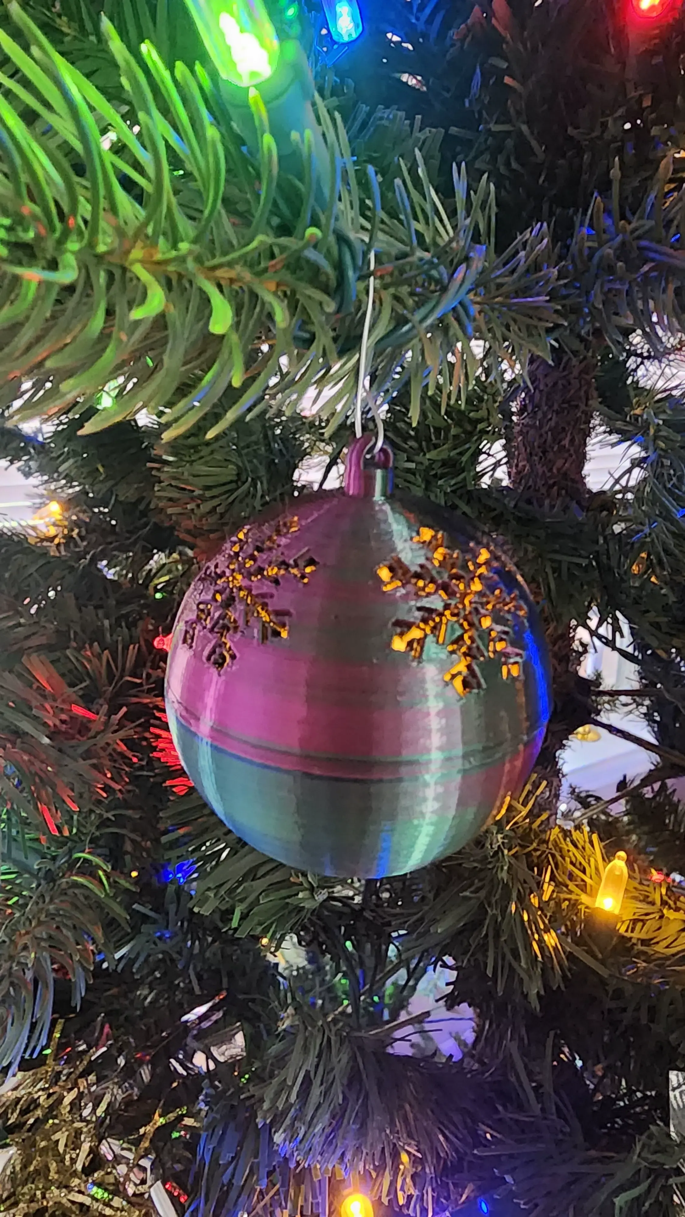 LED Tea Light Christmas Ornament