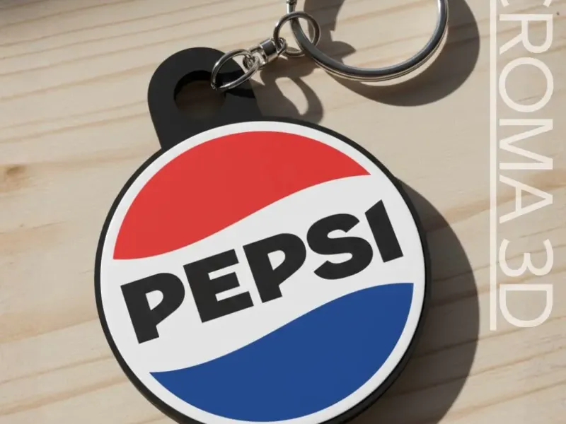 Pepsi keychain - multicolor