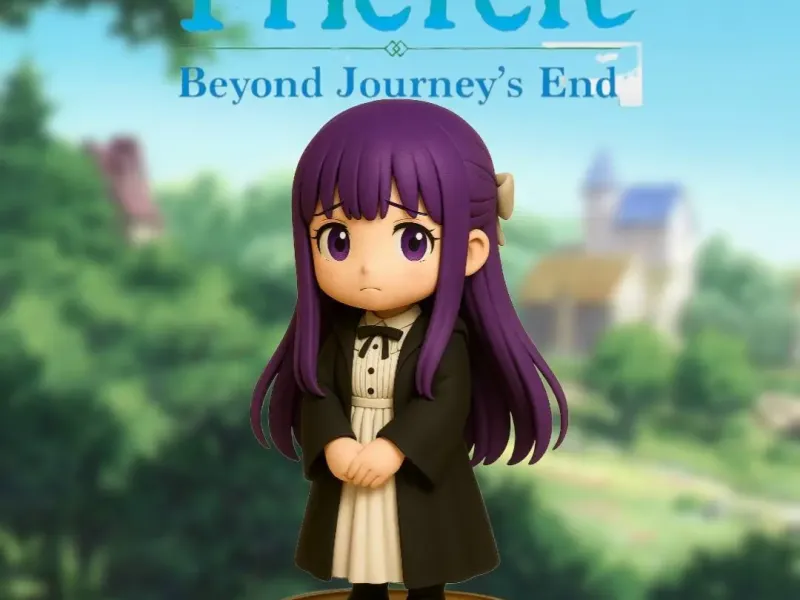 Fern Frieren Chibi alla fine del viaggio