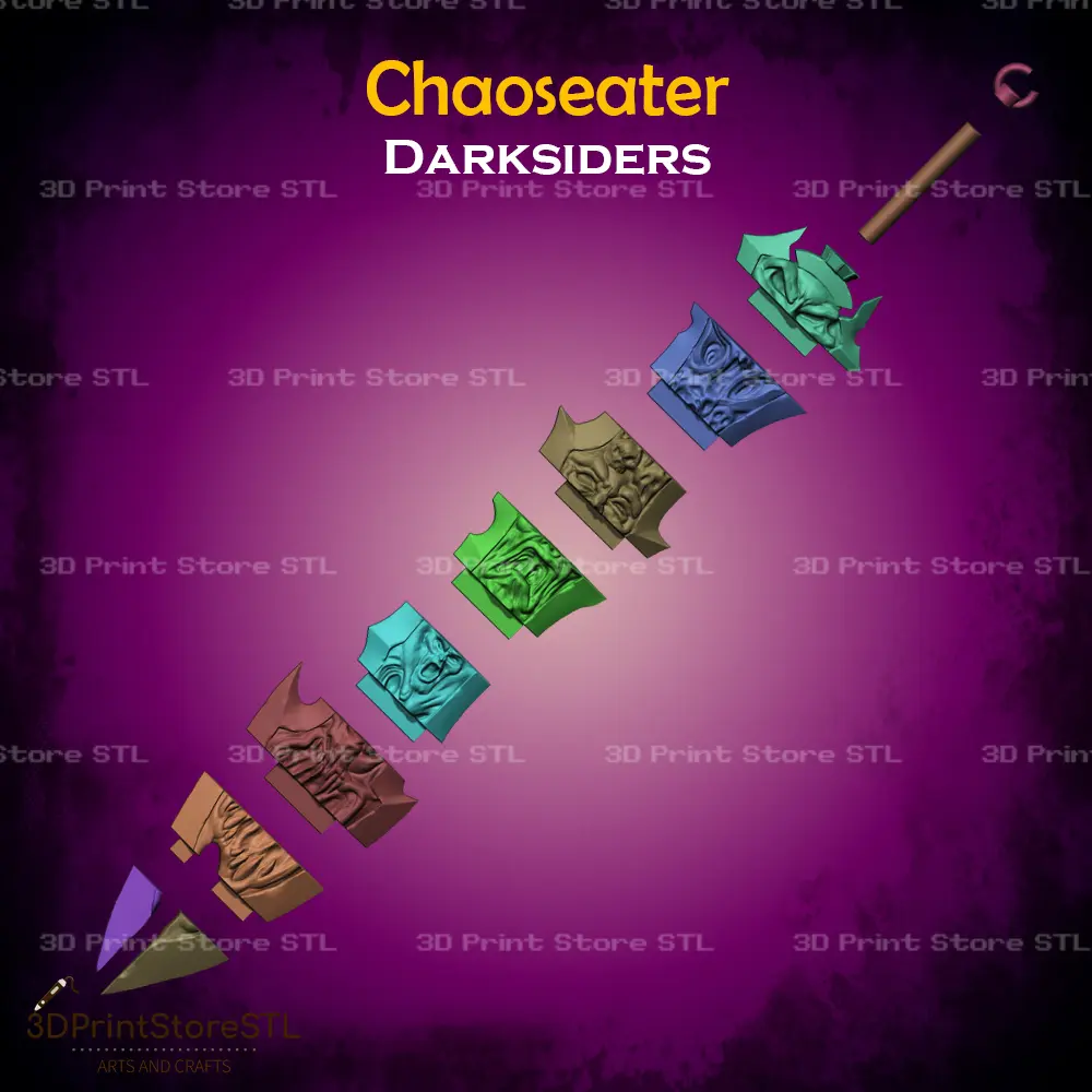 Chaoseater Cosplay Darksiders - Archivo STL