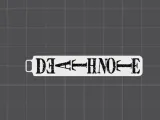 Death note Keychain-0