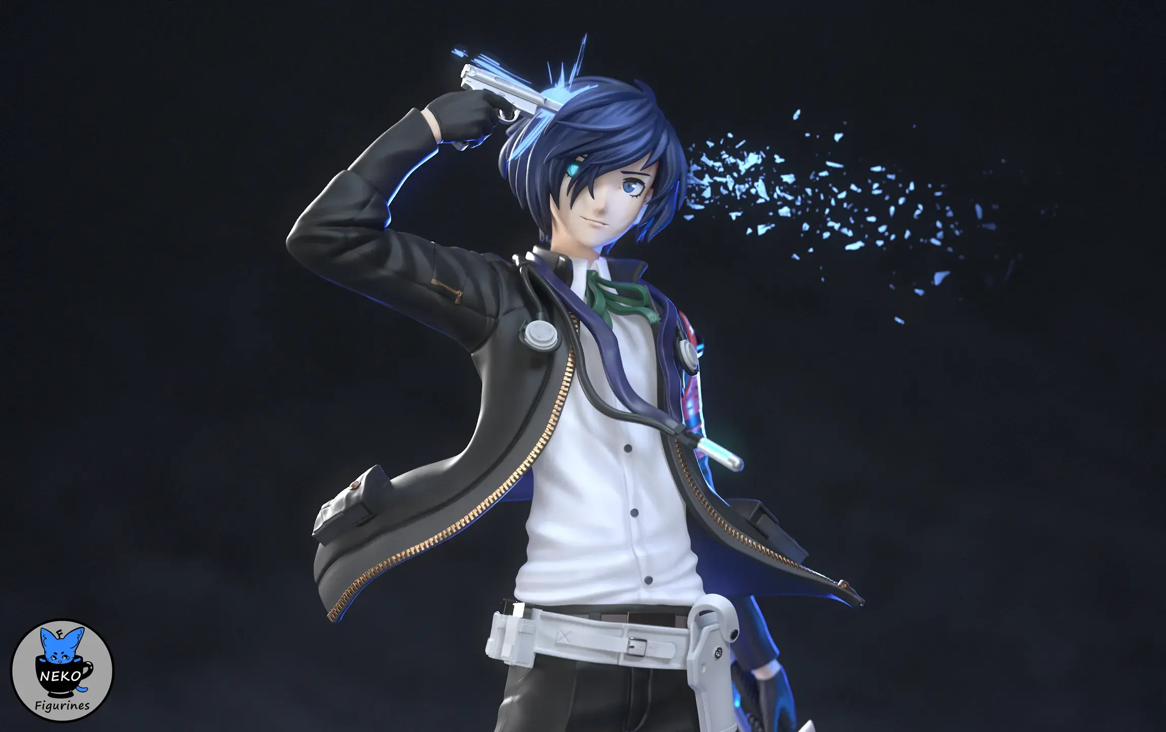 Makoto Yuki - Persona 3 Reload Game Figure for 3D Printing