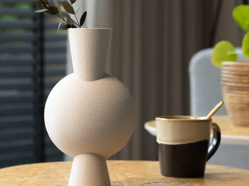 Vase CLEO - Sculptural Oval Vase